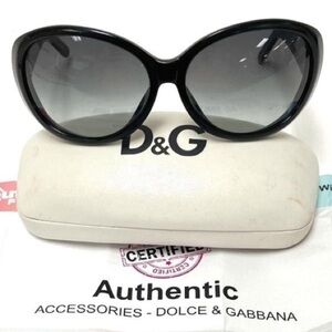Dolce and Gabbana black sunglasses